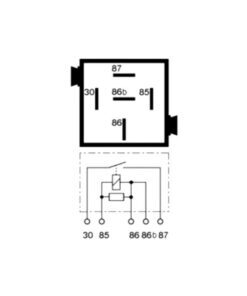 BMW (Tyco) Relay, Ultra-Navy-Blue - USED - Diagram