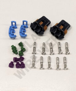 E36 High Beam Headlight Plug Set - Connector Kit