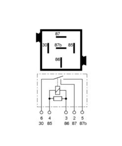 BMW (Siemens) Relay, Mint - USED - Diagram