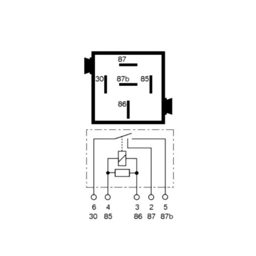 BMW (Siemens) Relay, Mint - USED - Diagram