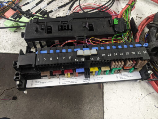 E46 Custom Fuse Box Chart