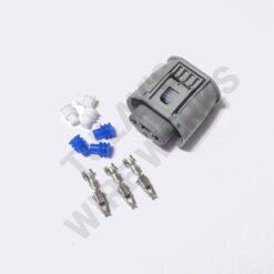 BMW 2-pin Gray Sealed Plug, E46 Low Beam Connector Kit