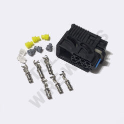 BMW 6-pin Black Sealed Plug, E46 Fuel Pump Connector Kit