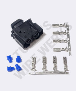 BMW 3-pin Black Sealed Plug, M54 Oil Level Sensor Connector Kit