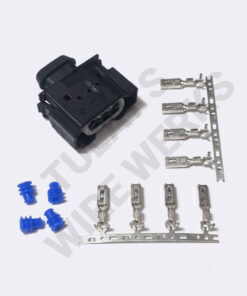 BMW 3-pin Black/White Sealed Plug, M54 Exhaust Camshaft Position Sensor Connector Kit