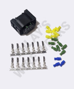 BMW 6-pin Black Sealed Plug, S54 VANOS Adjustment Unit Connector Kit