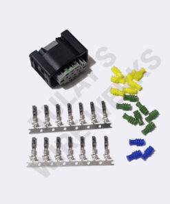 BMW 6-pin Black/Gray Sealed Plug, E46 MK60 Yaw Sensor Connector Kit