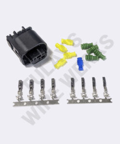 BMW 3-pin Black Sealed Plug Connector Kit