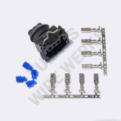BMW 3-pin Black Sealed Plug, S54 Crankshaft Position Sensor Connector Kit