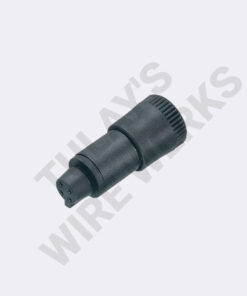 Binder 4-pin Black Plug, 719 Snap-in Female Connector for AiM