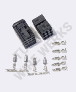 BMW 9-pin Black Unsealed Plug, X60001 Connector Kit