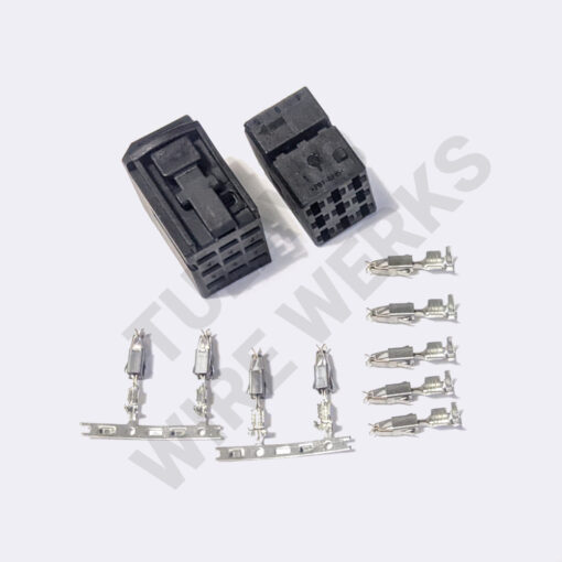 BMW 9-pin Black Unsealed Plug, X60001 Connector Kit