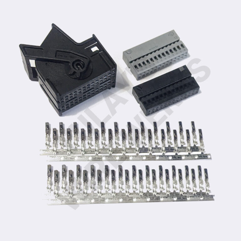BMW 52 pin Black Unsealed Plug X60003 Connector Kit Tulay s Wire Werks bmw-52-pin-black-unsealed-plug-x60003-connector-kit-tulay-s-wire-werks