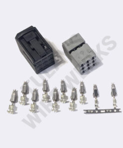 BMW 9-pin Black Unsealed Plug, X60005 Connector Kit
