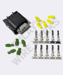 BMW 4-pin Black/Gray Sealed Plug Connector Kit