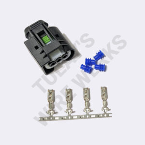 2 Pin Ignition Coil Connector Plug Female Wire Terminal Connector For Hyundai For Kia 1 Set