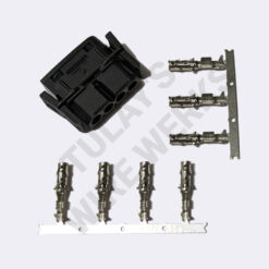 BMW 4-pin Black Unsealed Plug, E36 Brake Light Switch Connector Kit