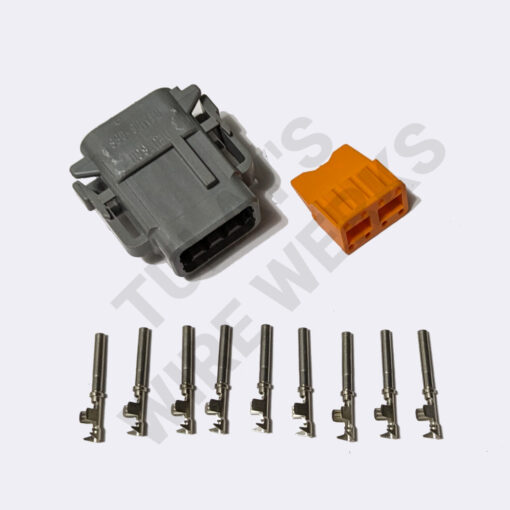 Deutsch DTM 8-pin Gray Sealed Plug Connector Kit