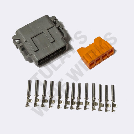 Deutsch DTM 12-pin Gray Sealed Plug Connector Kit