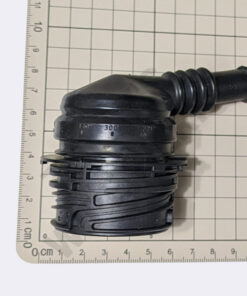 Protective Boot, 20-pin, Black, 90° - Flex, Rubber - OEM