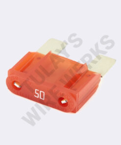 Littelfuse MAXI Automotive Fuse, 50A, Red, 32VDC, Time Delay