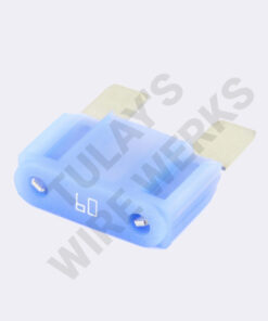 Littelfuse MAXI Automotive Blade Fuse, 60A, Blue, 32VDC, Time Delay