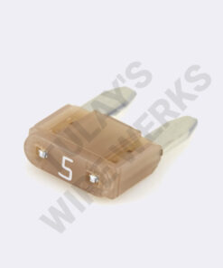 Littelfuse MINI Automotive Blade Fuse, 5A, Tan, 32VDC