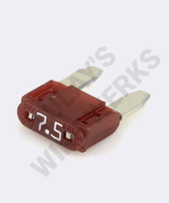Littelfuse MINI Automotive Blade Fuse, 7.5A, Brown, 32VDC