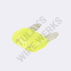 Littelfuse MINI Automotive Blade Fuse, 20A, Yellow, 32VDC
