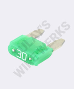 Littelfuse MINI Automotive Blade Fuse, 30A, Green, 32VDC