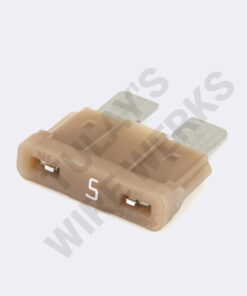 Littelfuse ATOF Automotive Blade Fuse, 5A, Tan, 32VDC