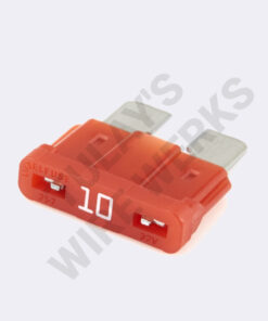 Littelfuse ATOF Automotive Blade Fuse, 10A, Red, 32VDC