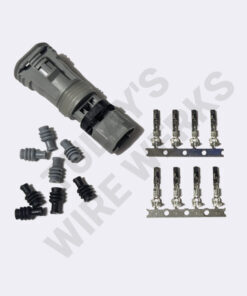 BMW 3-pin Gray Sealed Plug, Wheel Speed Sensor Connector Kit