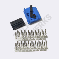 BMW 18-pin Blue Unsealed Plug, Lever Lock Connector Kit