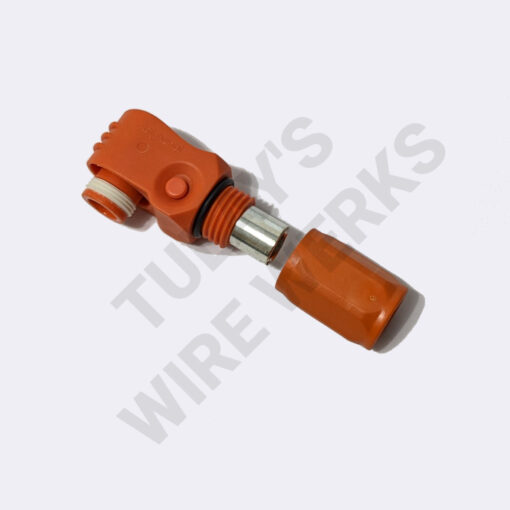 Amphenol SurLok Plus Heavy Duty Power Connector, Orange, 90°, 25mm², AiM PDM