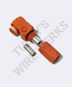 Amphenol SurLok Plus Heavy Duty Power Connector, Orange, 90°, 16mm², AiM PDM