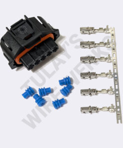 Bosch 5-pin Black Sealed Plug, Porsche MAF Sensor Connector Kit