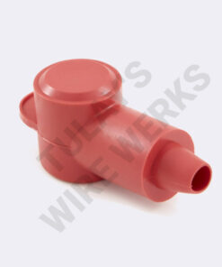 Battery Boot, Alternator, 8 - 2 awg, Red