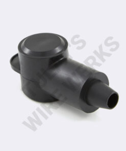 Battery Boot, Alternator, 8 - 2 awg, Black