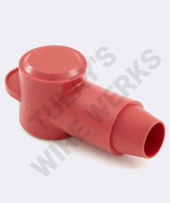 Battery Boot, Alternator, 2 - 2/0 awg, Red