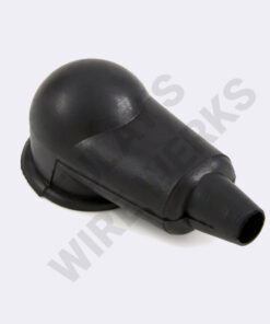 Battery Boot, Eyelet, 8 - 2 awg, Black