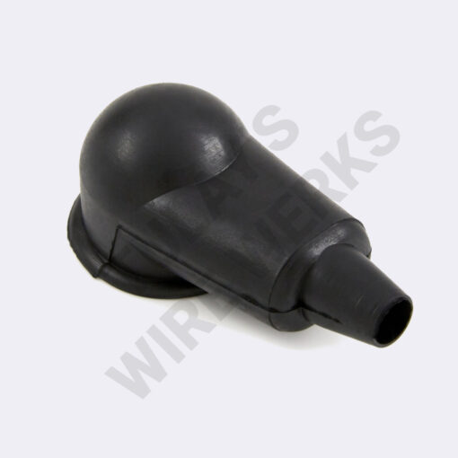 Battery Boot, Eyelet, 8 - 2 awg, Black