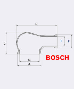 Protective Boot, Alternator Wire - Small