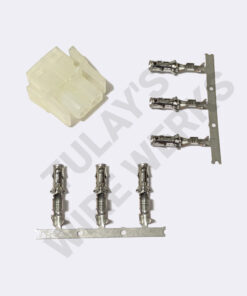 BMW 2-pin White Unsealed Plug, E36 Cruise Control Clutch Switch Connector Kit - USED