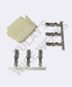 BMW 4-pin White Unsealed Plug, E36 Fog Light Switch Connector Kit - USED