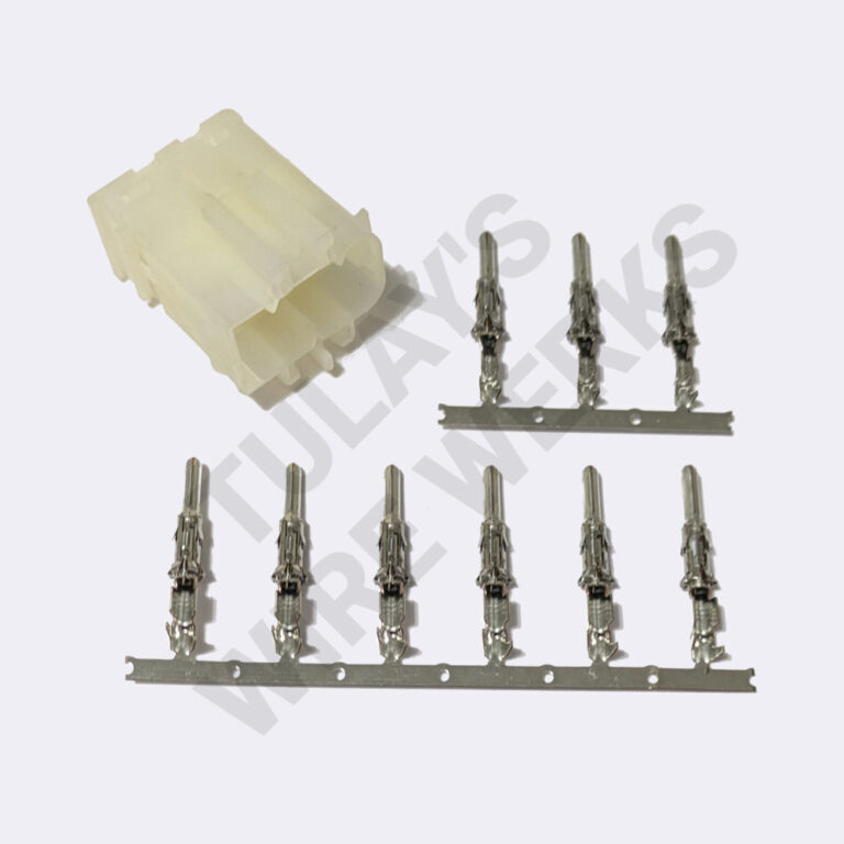 BMW 8-pin White Unsealed Receptacle, E46 Engine Plug, X6053 ...