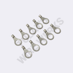 SOLISTRAND Uninsulated Ring Terminal, 1.04 - 2.62 mm², M8 Stud - Pack of 10x