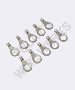 SOLISTRAND Uninsulated Ring Terminal, 1.04 - 2.62 mm², M8 Stud - Pack of 10x