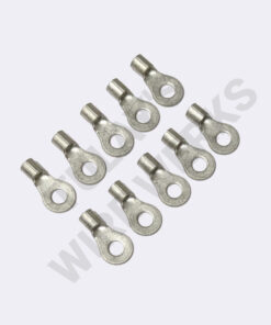 SOLISTRAND Uninsulated Ring Terminal, 1.04 - 2.62 mm², M3.5 Stud - Pack of 10x
