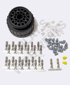 BMW 25-pin Black/Gray Sealed, E36 X69 Engine Harness Plug Connector Kit